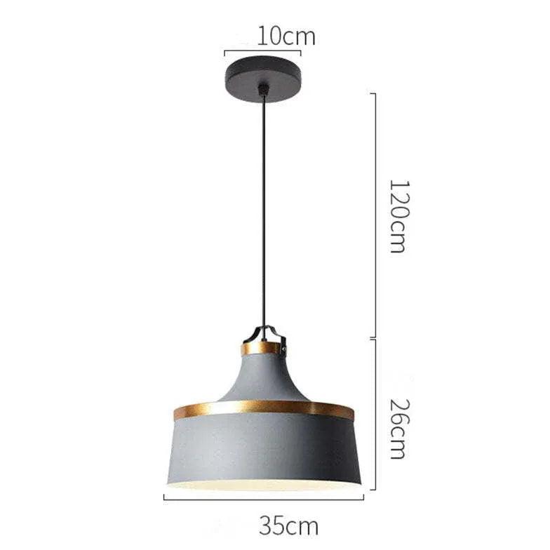 Wide Mouth Cone Vintage Pendant Light - Clowas