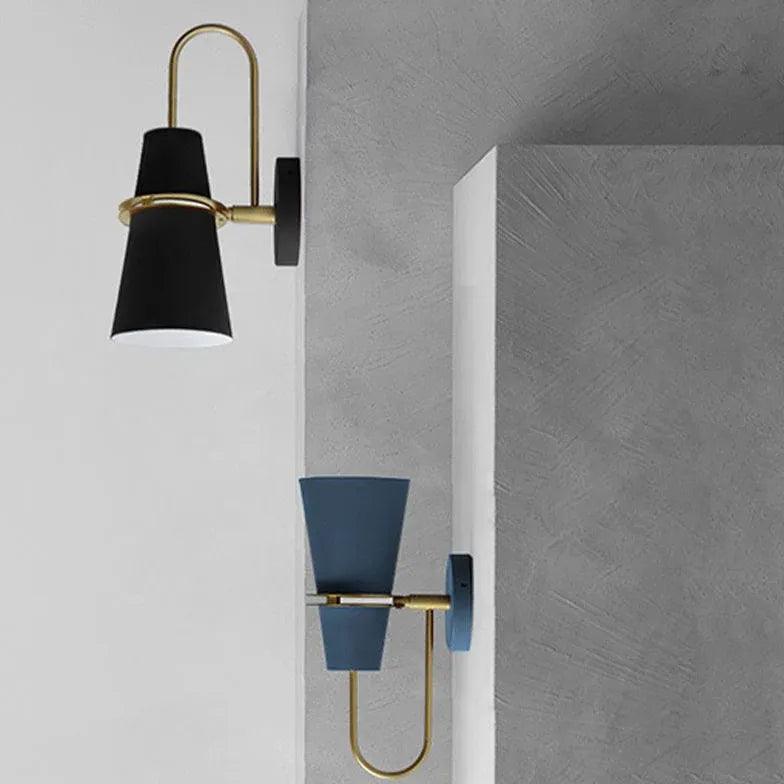 blue wall lighting modern indoor - Clowas