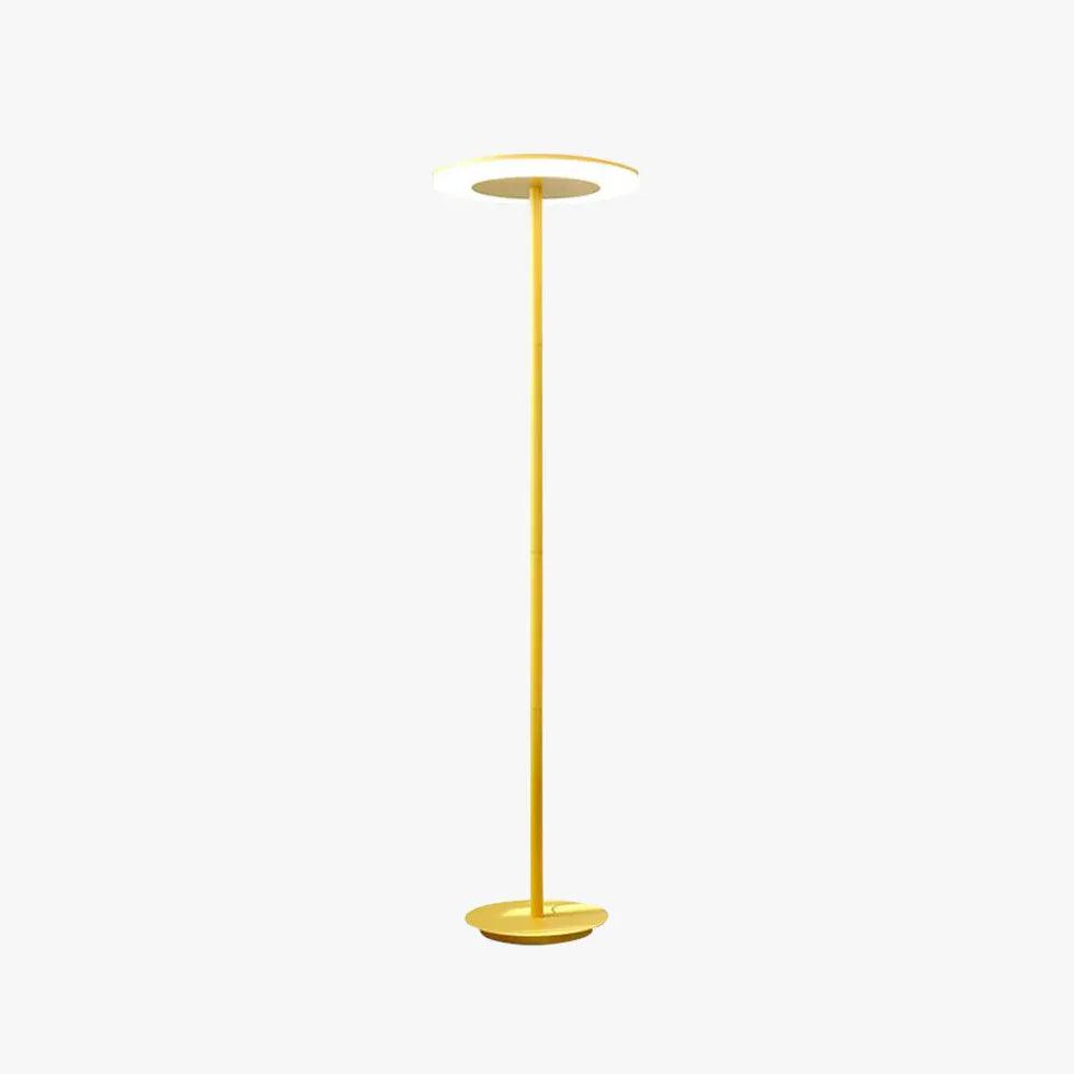 Circular Ring Long Pole Floor Lamp - Clowas