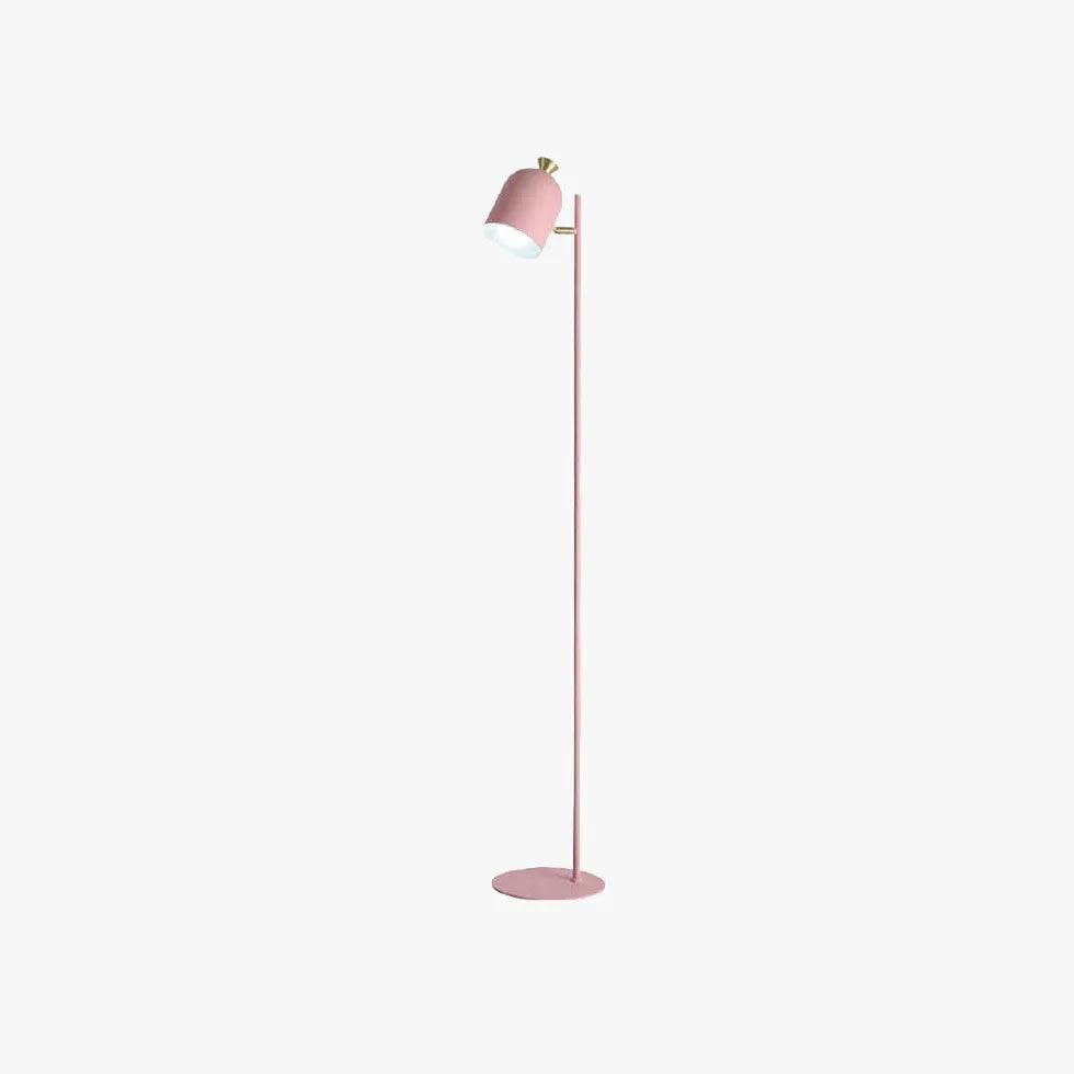 Adjustable Head Straight Rod Minimalist Floor Lamp - Clowas