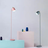 Adjustable Head Straight Rod Minimalist Floor Lamp - Clowas