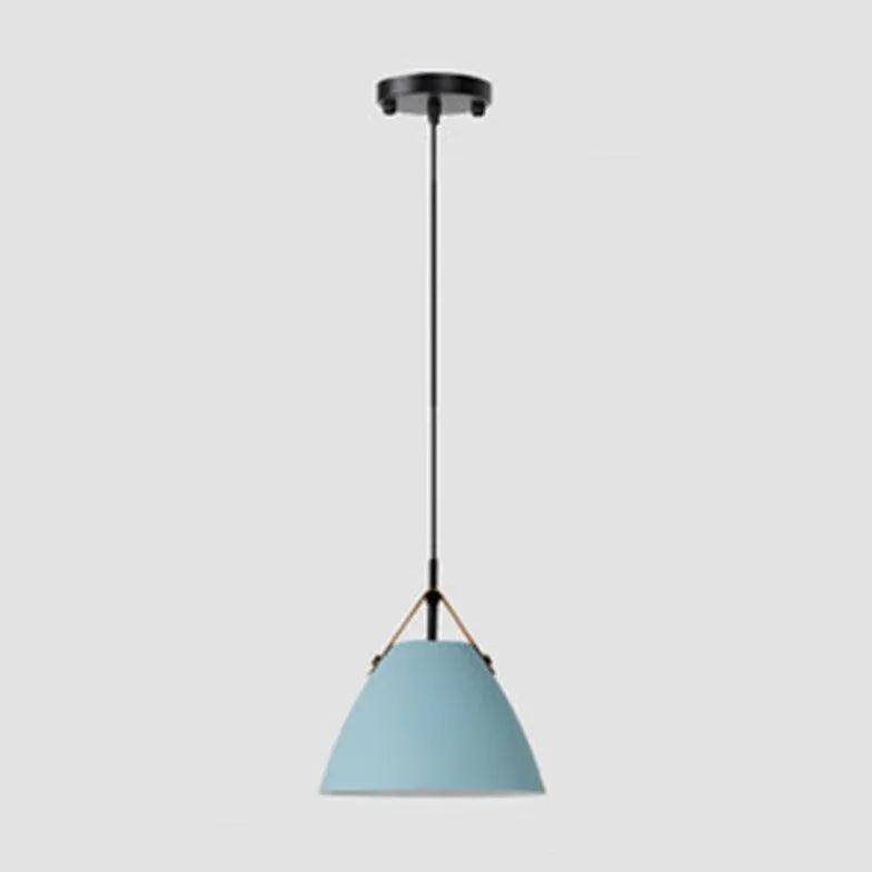 Bell Jar Multicolor Led Modern Pendant Light - Clowas