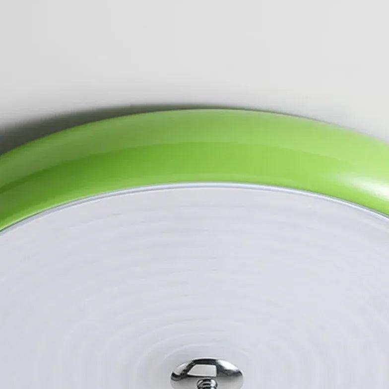 Green Round Cake Led Flush Ceiling Lights - Clowas