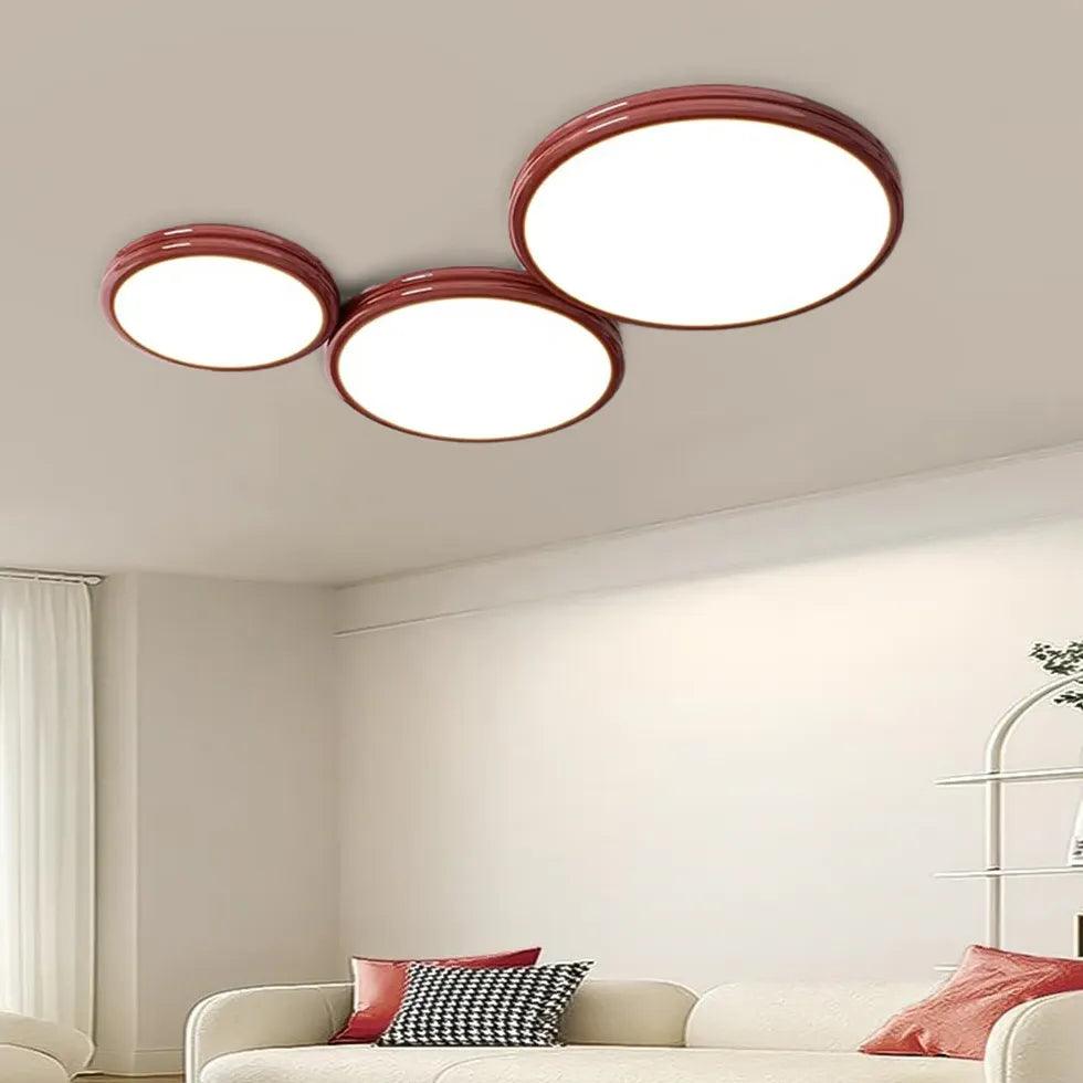 Light Color Led Flush Ceiling Lights - Clowas