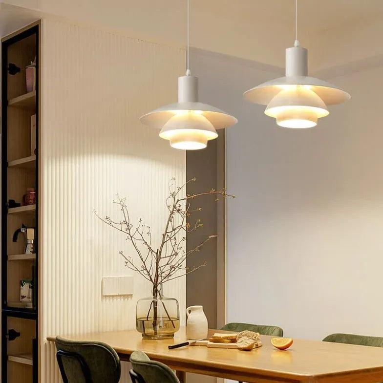 Multi-Layer Round Dining Room Modern Pendant Light - Clowas