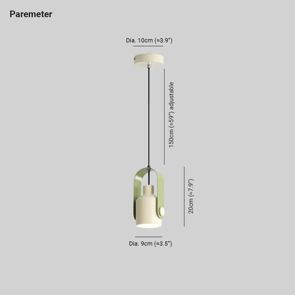 Hanging Handle Modern LED Pendant Light - Clowas