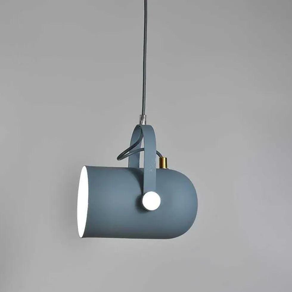 Multicolor Bucket Modern Pendant Light - Clowas