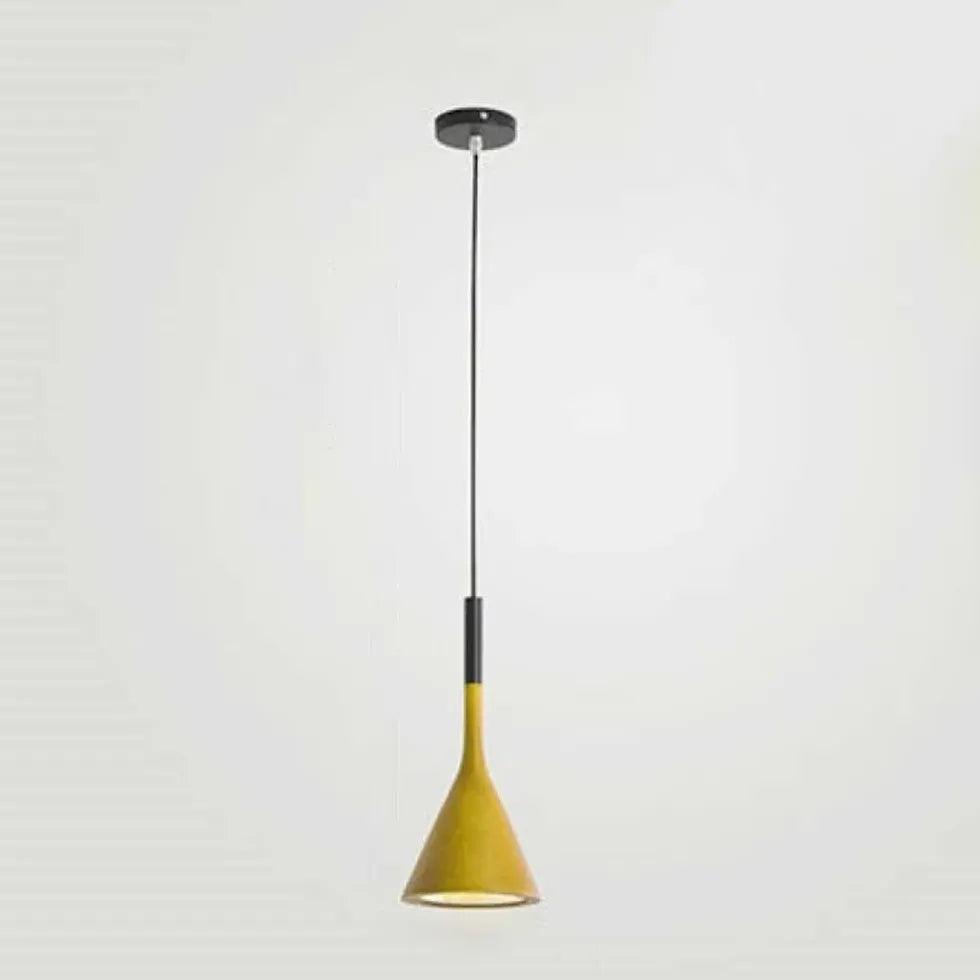 Cone Black Bedroom Modern Pendant Light - Clowas