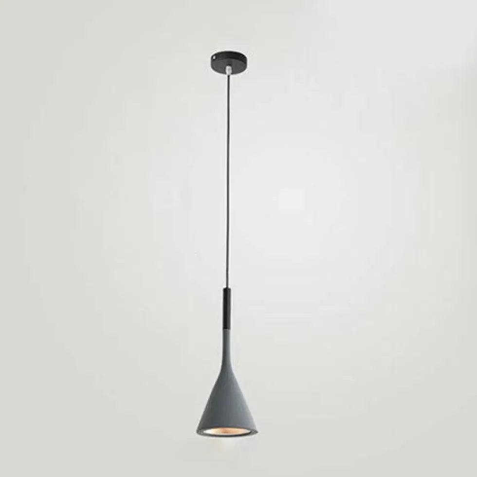 Cone Black Bedroom Modern Pendant Light - Clowas