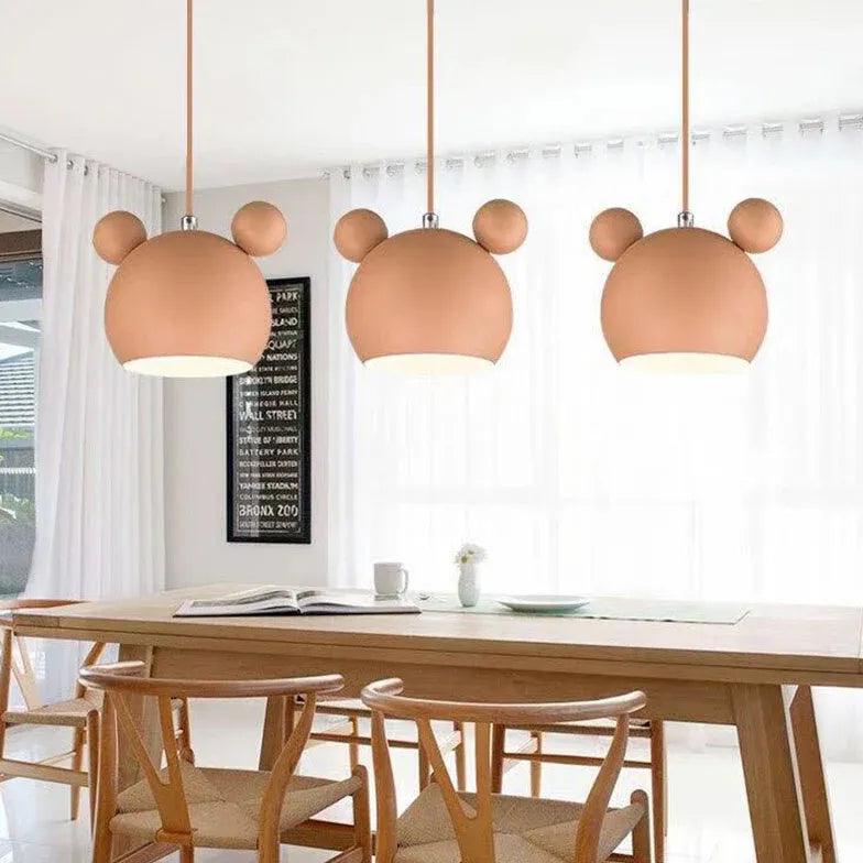 Macaron Bear Shape Restaurant LED Chandelier - Clowas