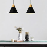 Morandi Multi-shaped Wood And Metal Pendant Light - Clowas
