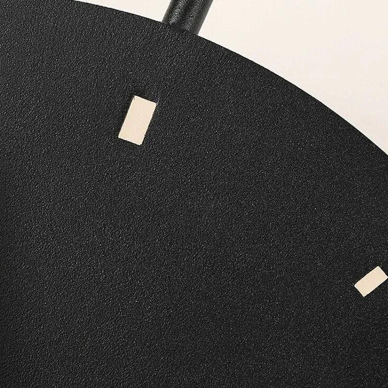 Golden Wall Clock Warm White Wall Lamp - Clowas