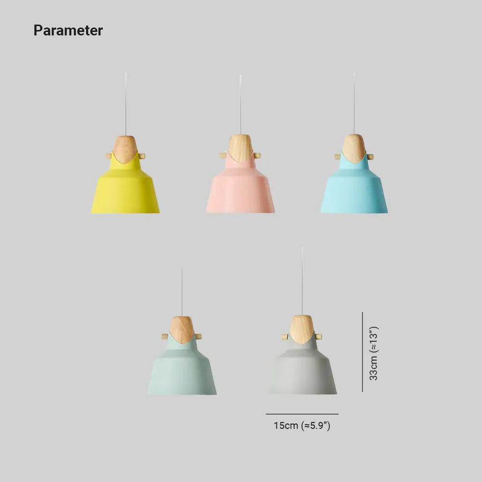 Yellow Bell Jar Kitchen Modern Pendant Light - Clowas