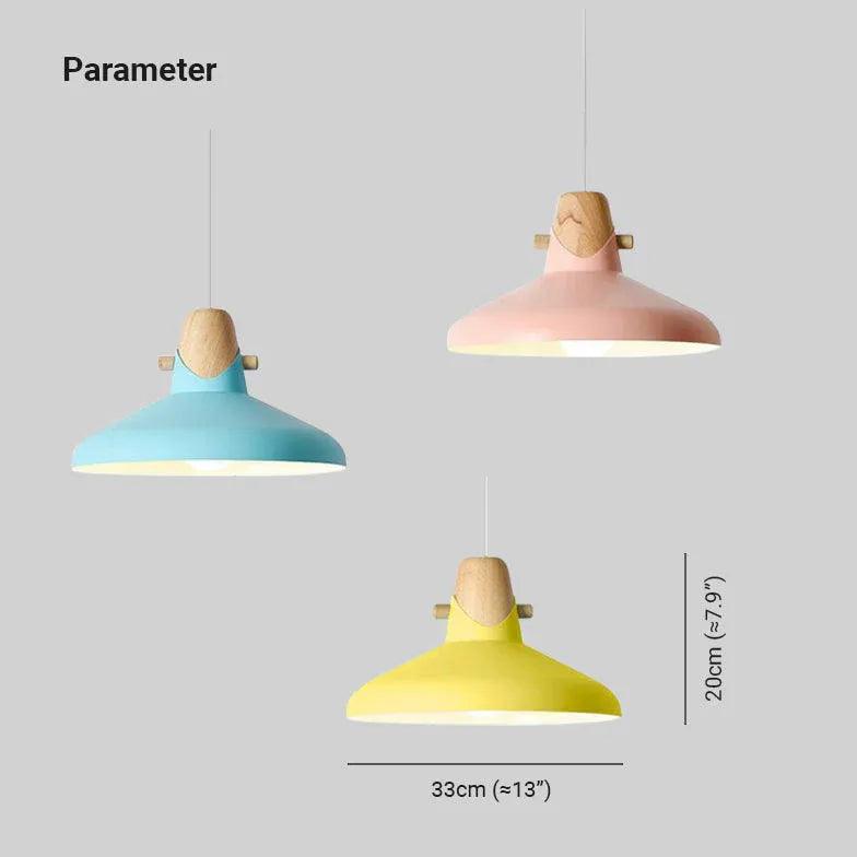 Yellow Bell Jar Kitchen Modern Pendant Light - Clowas