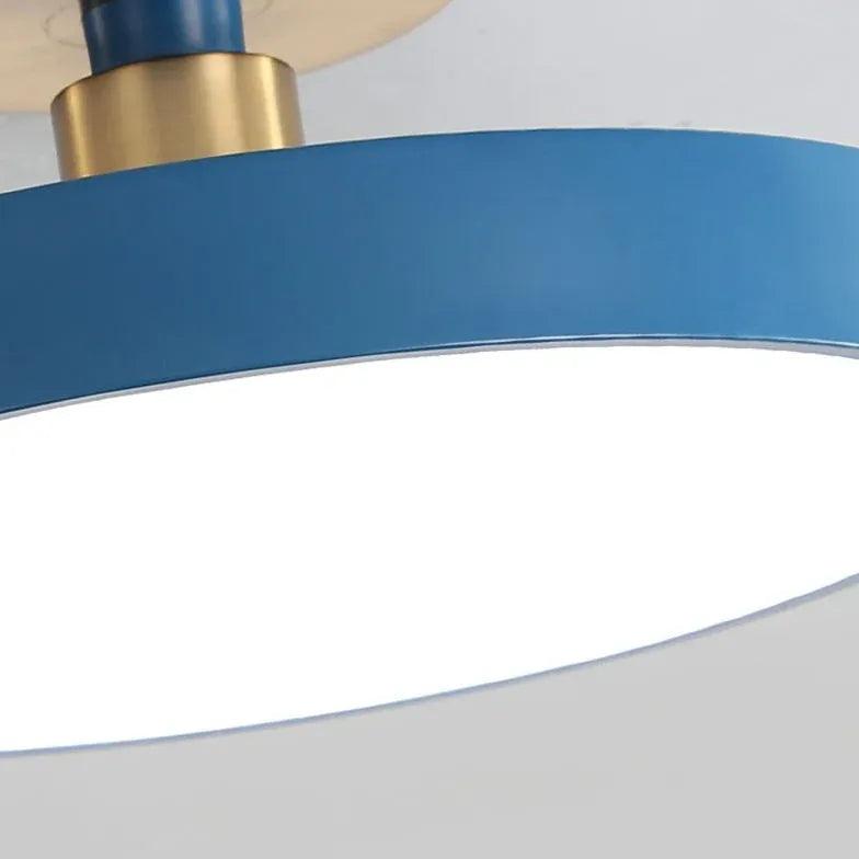 Disc Modern Minimalist Bedroom Ceiling Light - Clowas