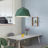 Polyhedron White Morandi Light Single Pendant - Clowas