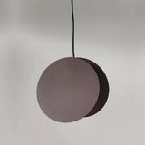 Glossy Disc Dining Room Modern Pendant Light - Clowas