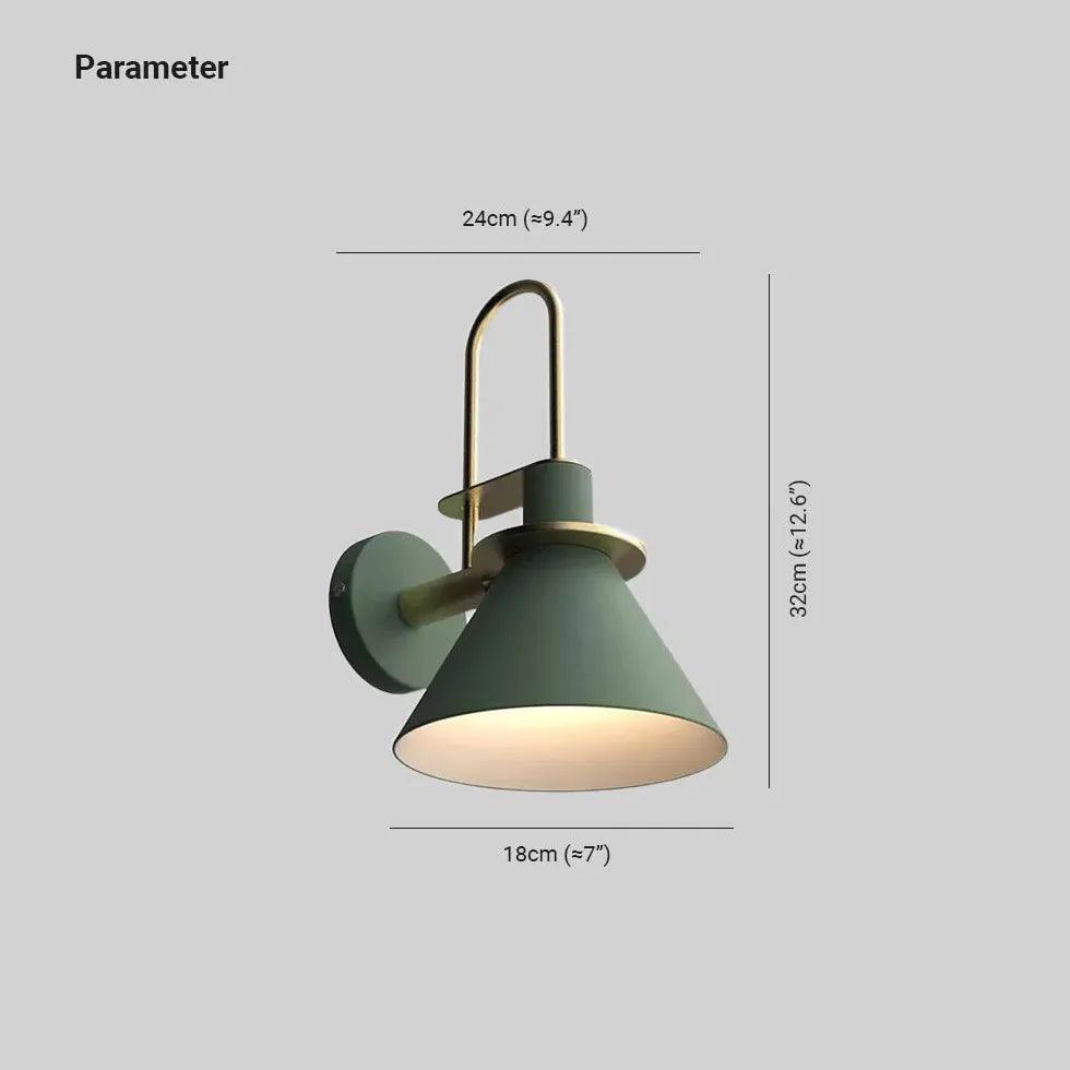 Morandi Cone Industrial Wall Lights - Clowas