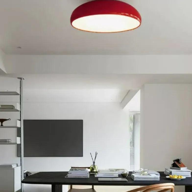 Black Smooth Led Modern Pendant Light - Clowas