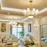 Multi-Arm Lampshade Vintage Chandelier - Clowas