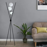 Modern Moonlight Eye-Caring Tripod Floor Lamp Black