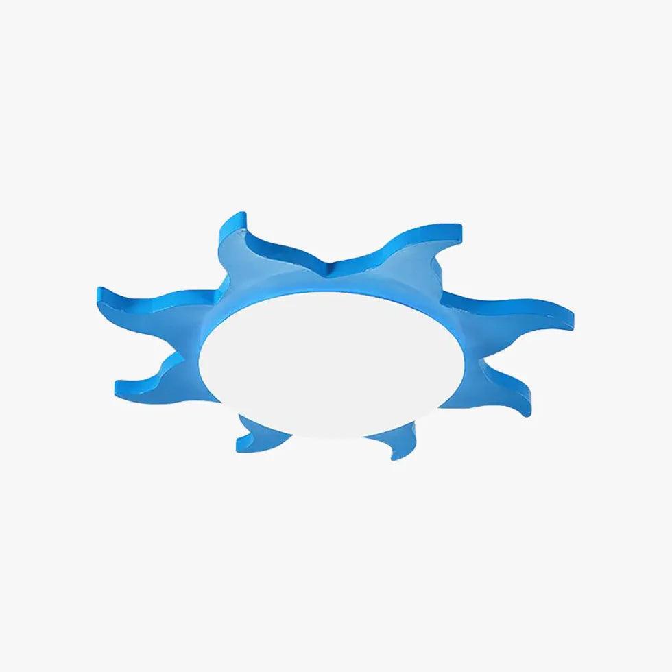 Multi-color Sunflower Shaped Bedroom Ceiling Light - Clowas