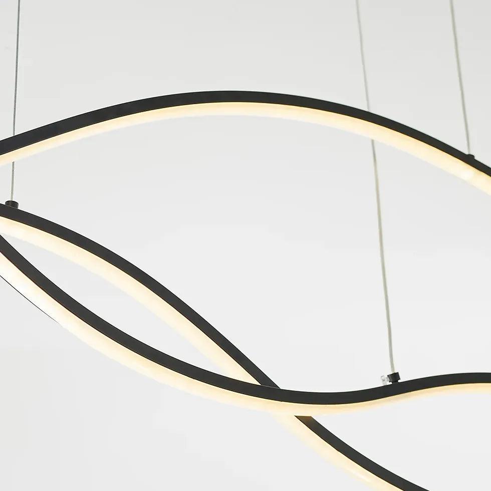 Multi-Curve Modern Minimalist Pendant Light - Clowas