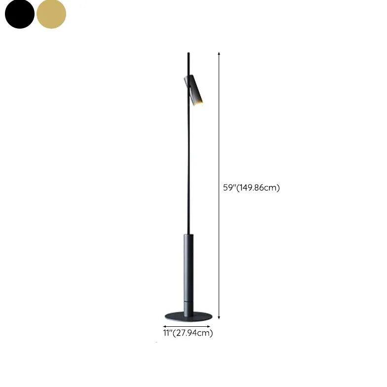 Multi-Head Adjustable Rod Floor Lamp - Clowas