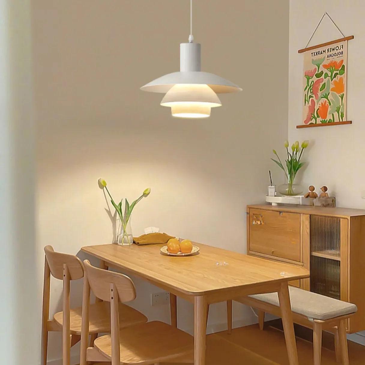 Multi-Layer Round Dining Room Modern Pendant Light - Clowas