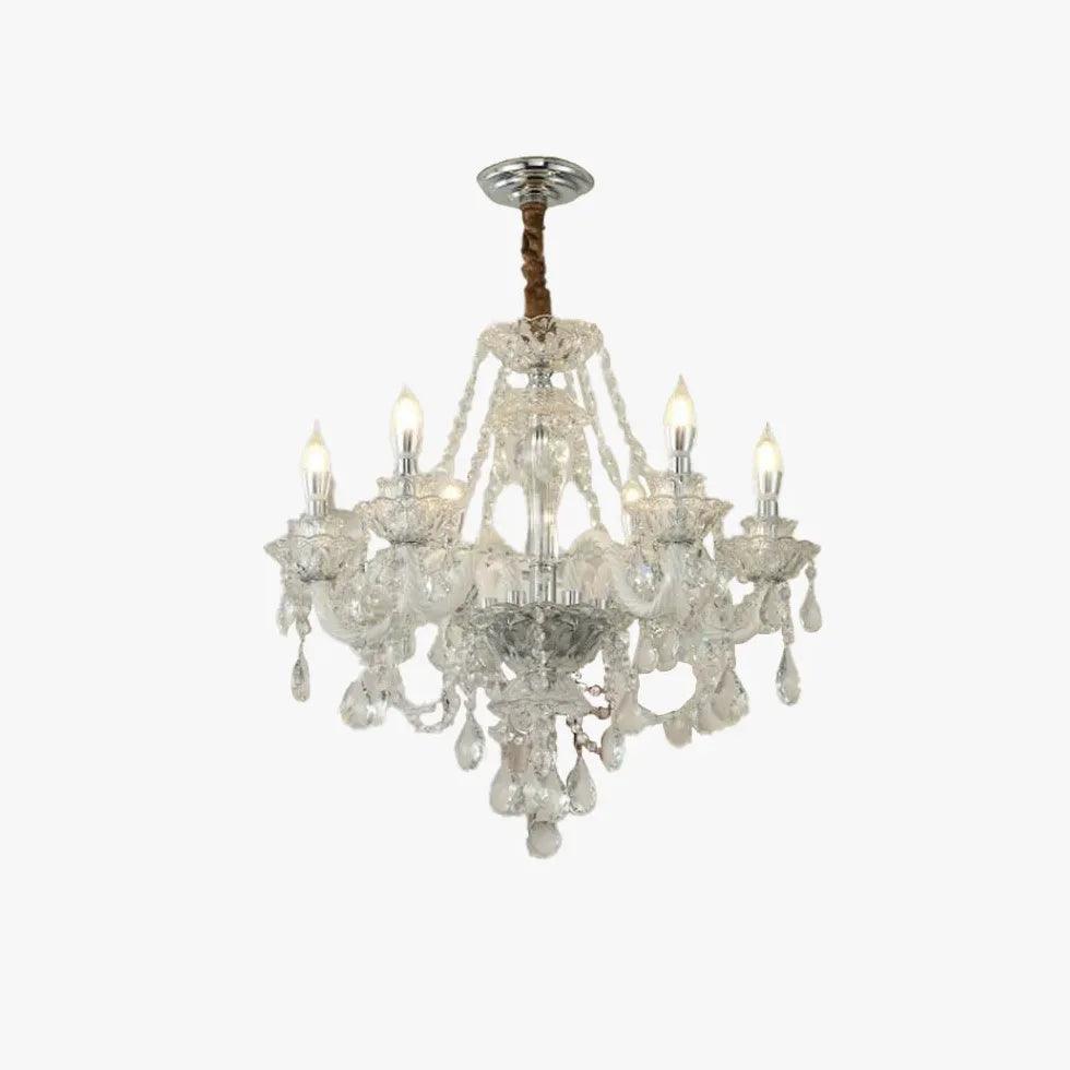 Multi-Layered Stars Crystal Modern Chandelier - Clowas