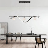 Multi-Light Curved Modern Pendant Light - Clowas