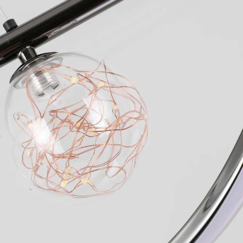 Multi-Light Curved Modern Pendant Light - Clowas