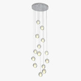 Multi-Light Spherical Modern Living Room Pendant Light - Clowas