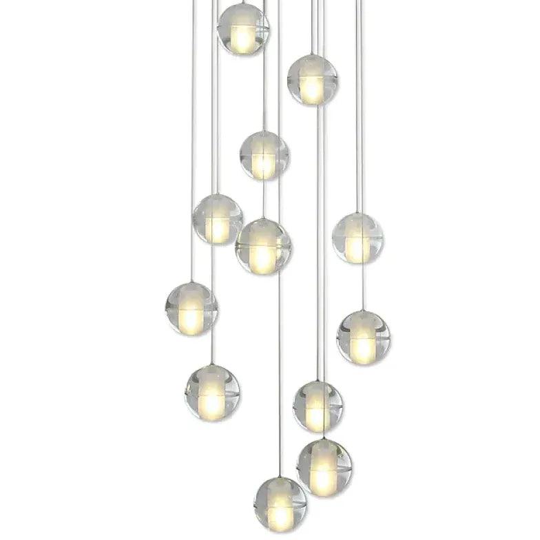 Multi-Light Spherical Modern Living Room Pendant Light - Clowas