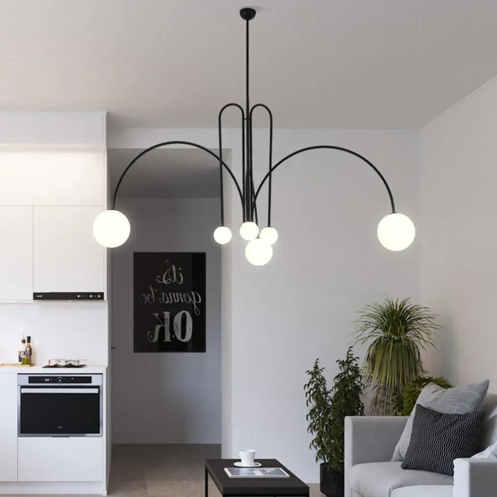 Multi-Sphere Glass Lights Modern Pendant Light - Clowas