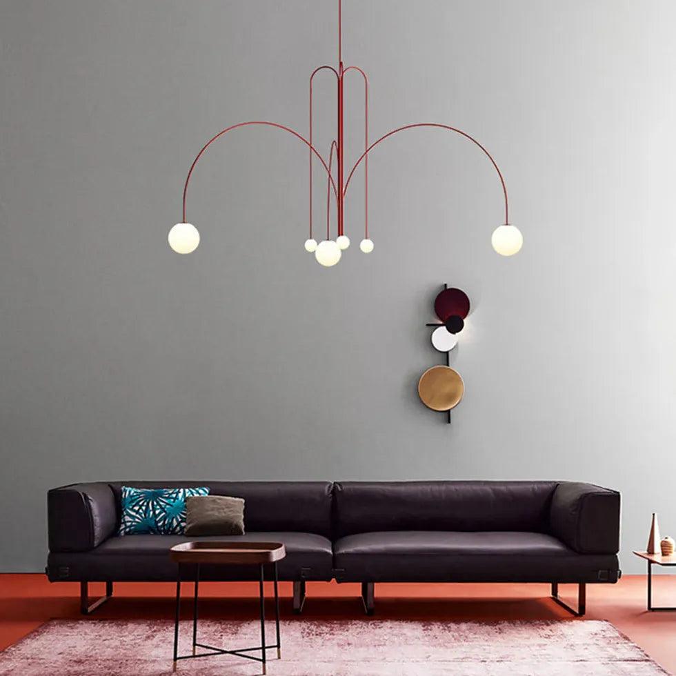 Multi-Sphere Glass Lights Modern Pendant Light - Clowas