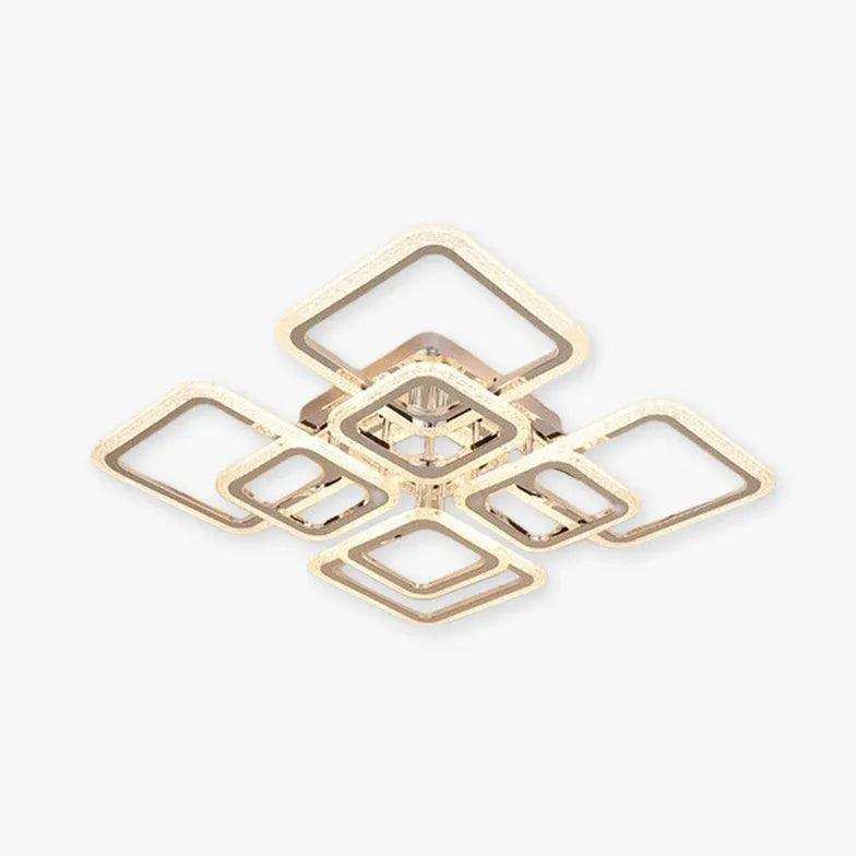 Multi-Square Frame Modern Pendant Light - Clowas