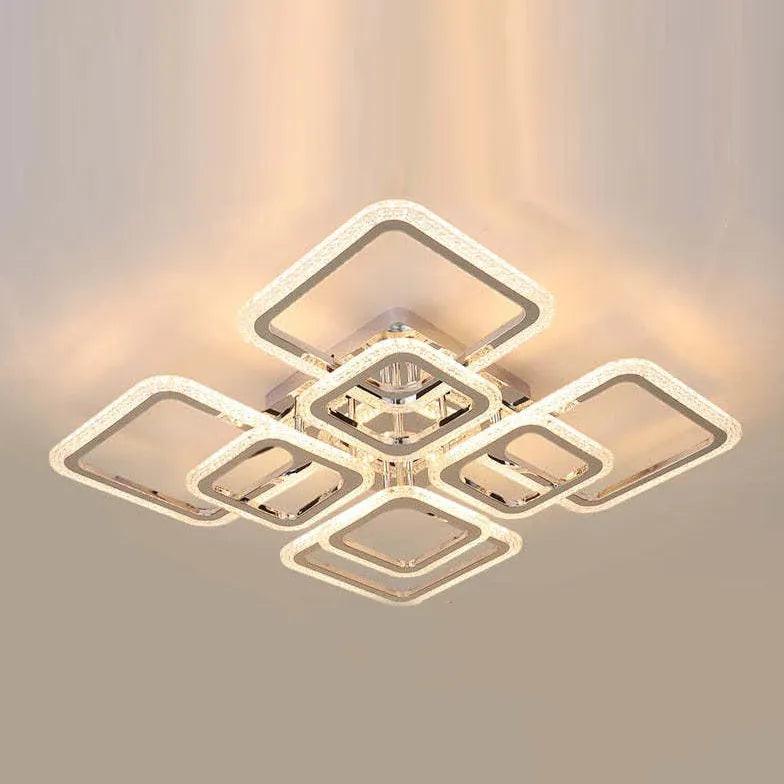 Multi-Square Frame Modern Pendant Light - Clowas
