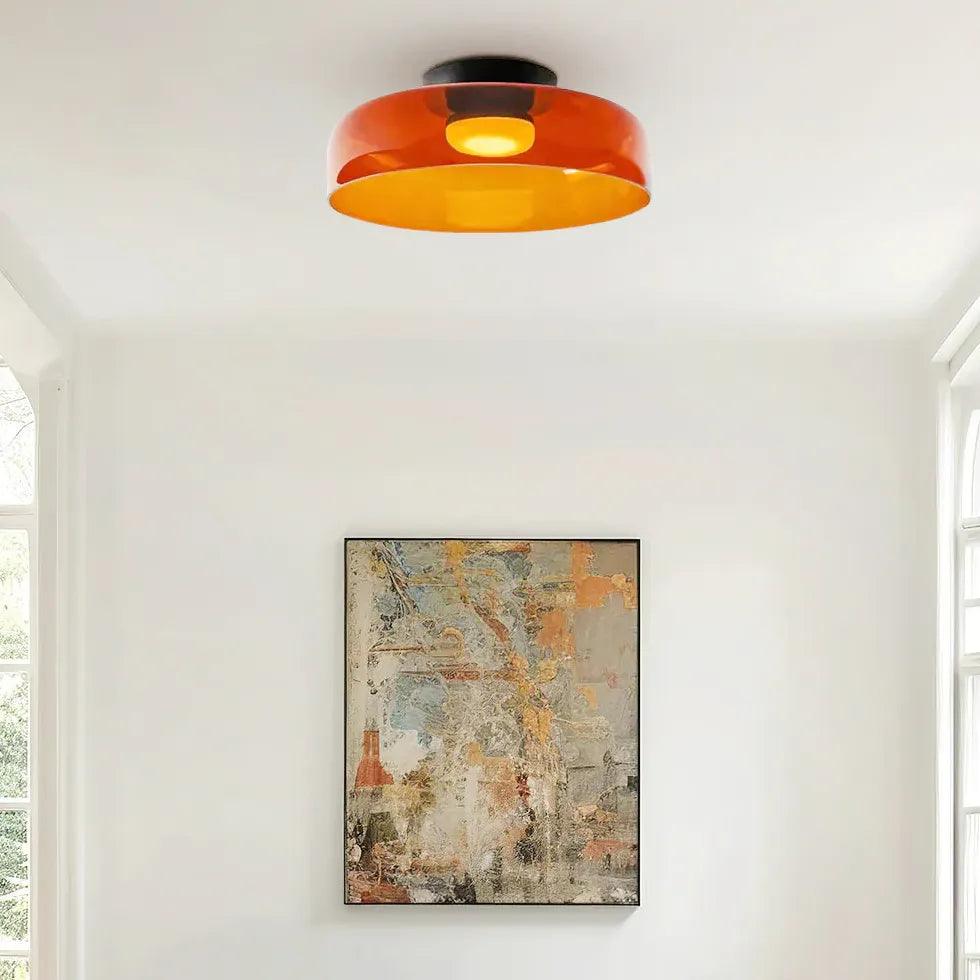 Multiple Coat Modern Glass Flush Ceiling Lights - Clowas