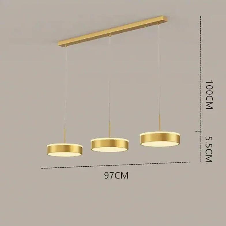 multiple heads Modern kitchen pendant light - Clowas