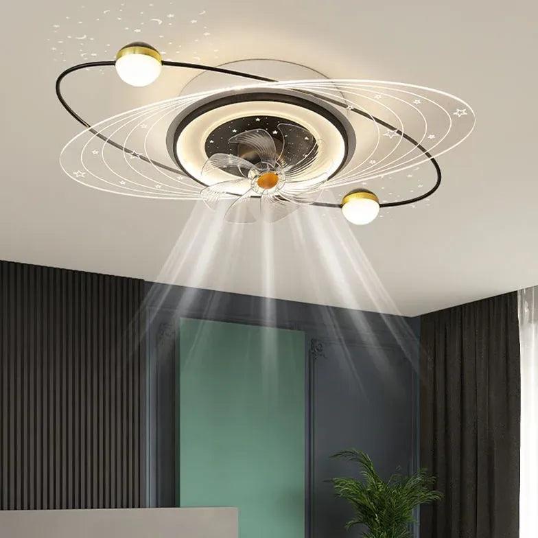 Multiple Lights Modern Ceiling Fan With Light - Clowas