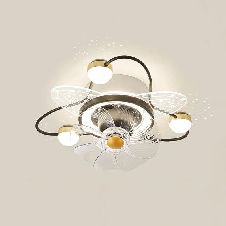 Multiple Lights Modern Ceiling Fan With Light - Clowas