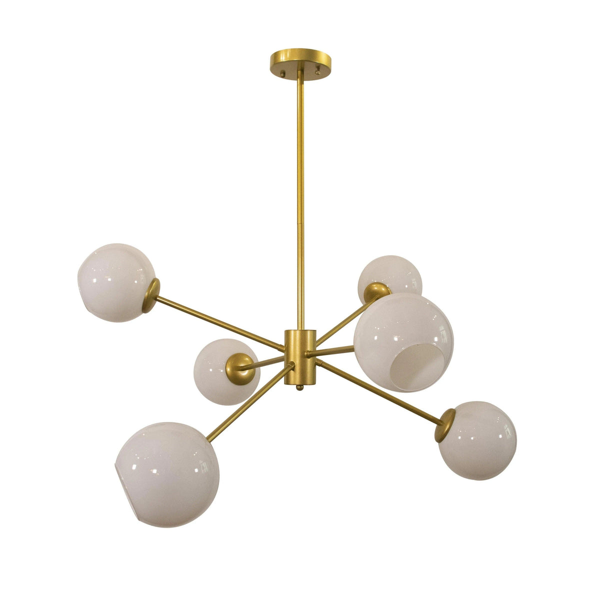 Modern Glass Chandelier Lamp for Dining Room