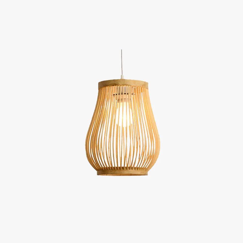 Natural Hollowing Rattan Pendant Light - Clowas