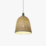 Boho Rattan Pendant Light for Dining Room