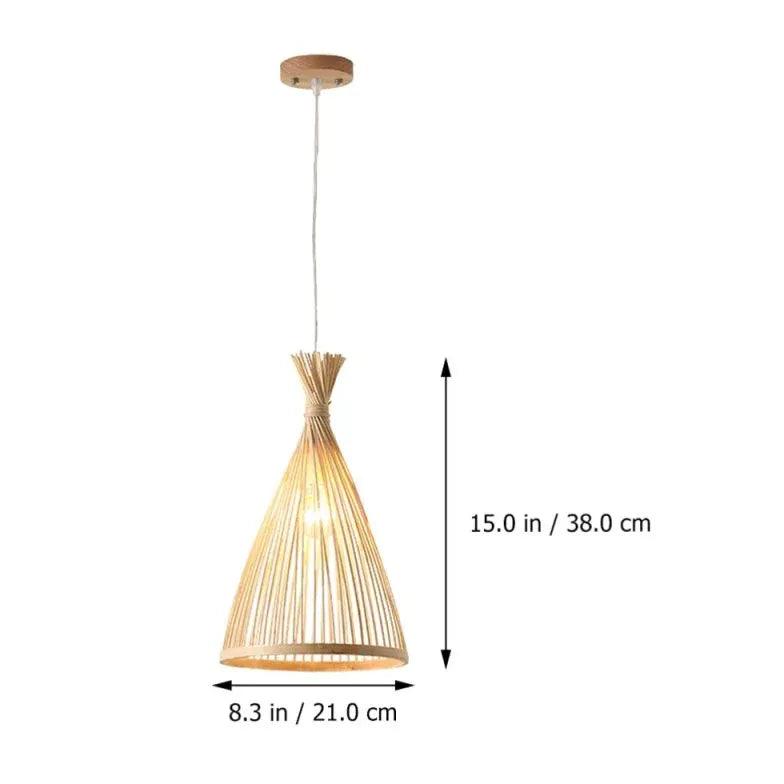 Natural Materials Modern Rattan Pendant Light - Clowas