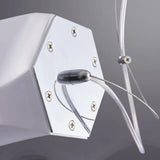 Long Curve Dining Room White Pendant Light - Clowas