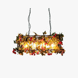 Rose Iron Frame Vintage Pendant Light - Clowas