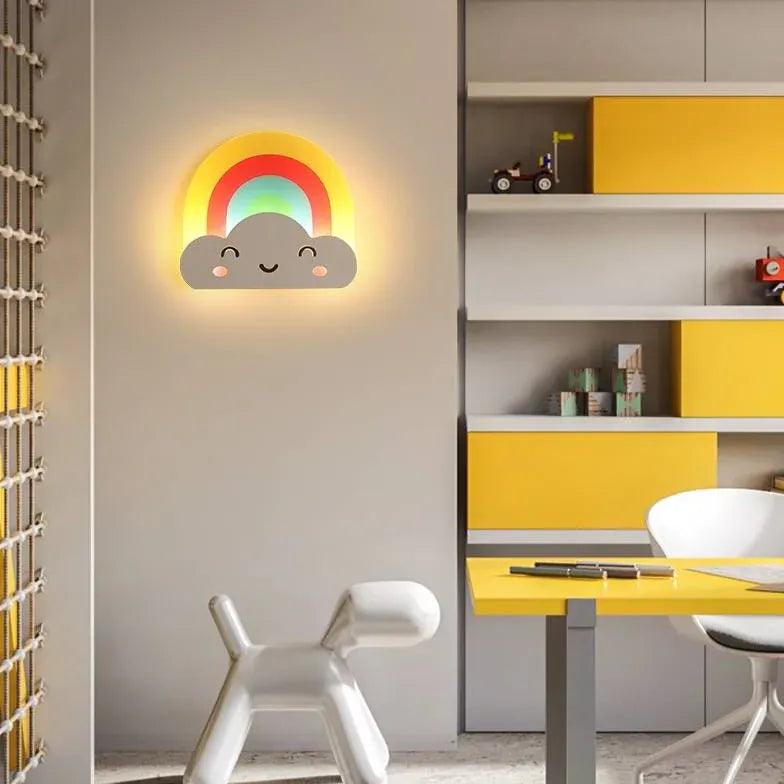 Rainbow Wall Light For Bedroom - Clowas