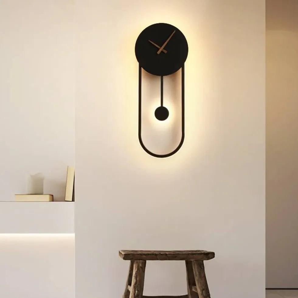Pendulum Clock Design Modern Wall Lights - Clowas